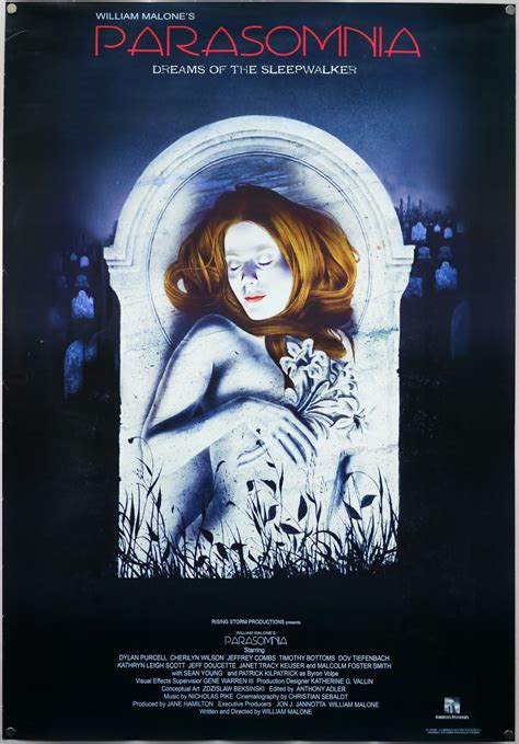 Parasomnia / one sheet / pre-release style / USA