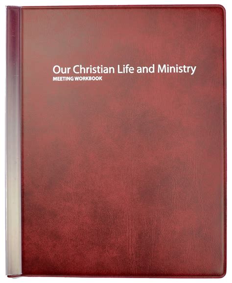 Our Christian Life and Ministry Meeting Workbook Folder - WINE - WINE ...