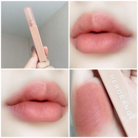 สีขายดี ลิป Herorange สีน่ารักมาก ลิปสีนี้ทาได้ทุกวันจริงๆ แมตต์เนื้อ ...