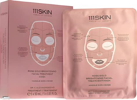 Купить маску для сияния кожи лица Rose Gold 5шт ( Rose Gold Brightening ...