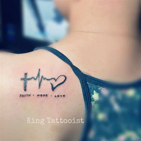 Top 90+ Faith hope love tattoo ideas - movingworl.com