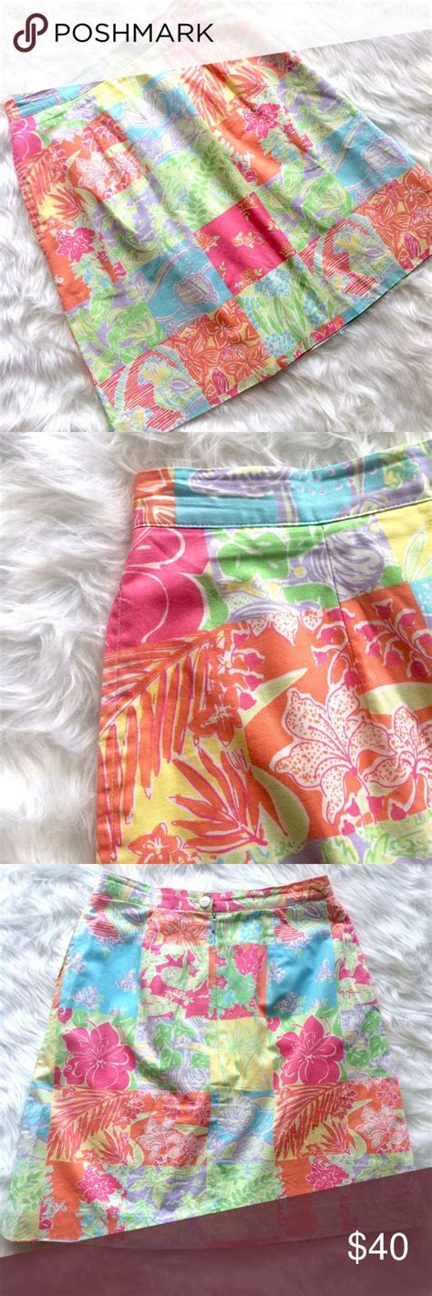 LILLY PULITZER Summer Patch Skirt | Patch skirt, Lilly pulitzer, Lillies