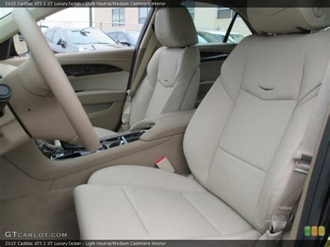 Light Neutral/Medium Cashmere Interior Front Seat for the 2015 Cadillac ...