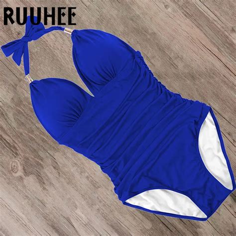 RUUHEE, пуш-ап, купальники, сдельный купальник, женский, черный ...