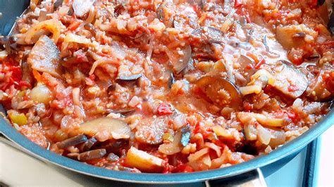 БАКЛАЖАНИ ТУШЕНІ З ОВОЧАМИ |Як смачно приготувати баклажани |Абетка ...