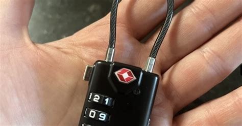 budget travel  tsa approved luggage locks