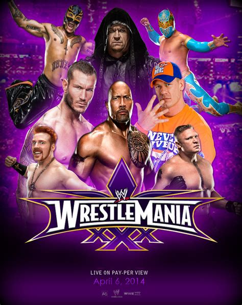 WWE WrestleMania 30 Live On PPV April 6, 2014 by 931105j on DeviantArt