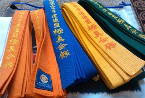 Киокушинкай карате пояса – Karate.ru