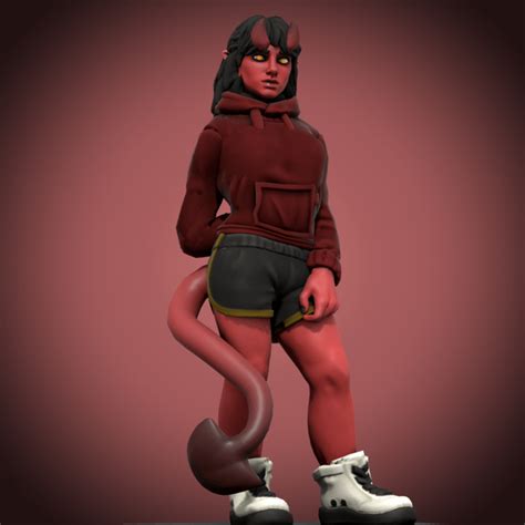 Meru the succubus : r/HeroForgeMinis