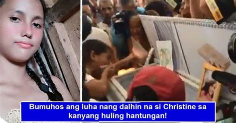 Christine Lee Silawan finally laid to rest in Cebu, a thousand mourners ...