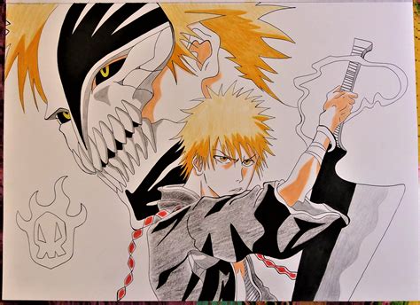kurosaki ichigo drawing 7