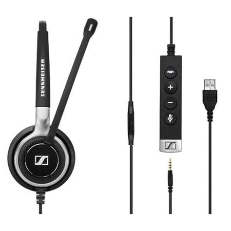 Sennheiser Century SC 665 USB CTRL Duo PC Headset | Sennheiser 504553 ...