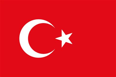 Turkey Flag National · Free vector graphic on Pixabay
