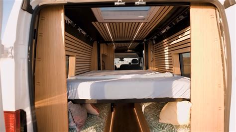 This Guy Built a Deluxe, Bamboo-Filled Camper Van Without Any Prior ...