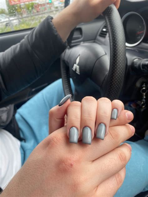 Manicure | Маникюр, Квадратные ногти, Накрашенные ногти