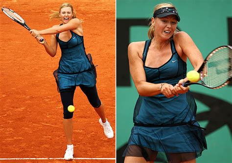 Maria Sharapova Tennis Outfits
