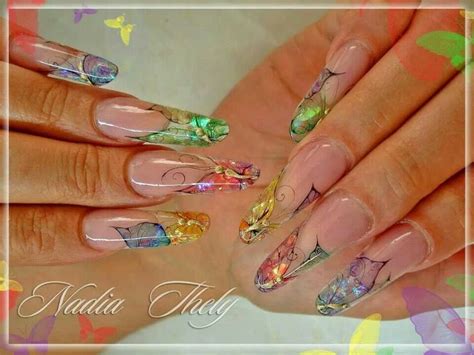 Design by Nadia Thely | Украшения для ногтей, Гвоздь, Живописные ногти