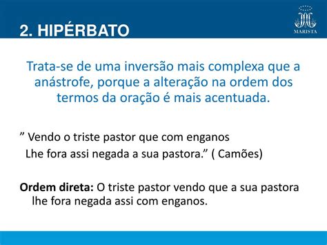 Exemplos De Hiperbato Figura De Linguagem - PPT - Figuras de Linguagem - Sintaxe - PowerPoint Presentation, free ...