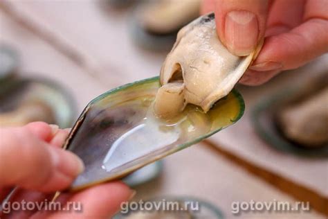 Как чистить мидии. Рецепт с фото