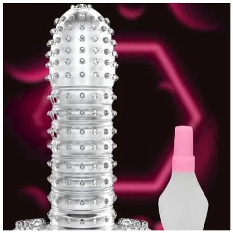 Crystal Condom Silicone Reusable Condom Extra Dotted Condom Original ...
