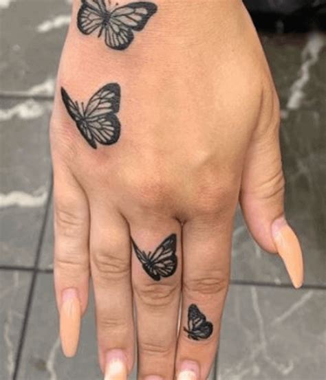 Amazing Butterfly Hand Tattoos For Men And Women