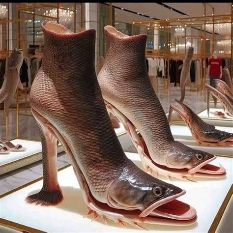 The Unique Fusion of Marine Life and Fashion: A Guide to Fish High Heel ...