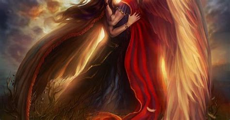 Angels - some of the fallen angels fell to earth. I wonder what that ...