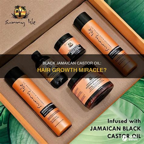 how to use black jamaican castor oil to grow hair