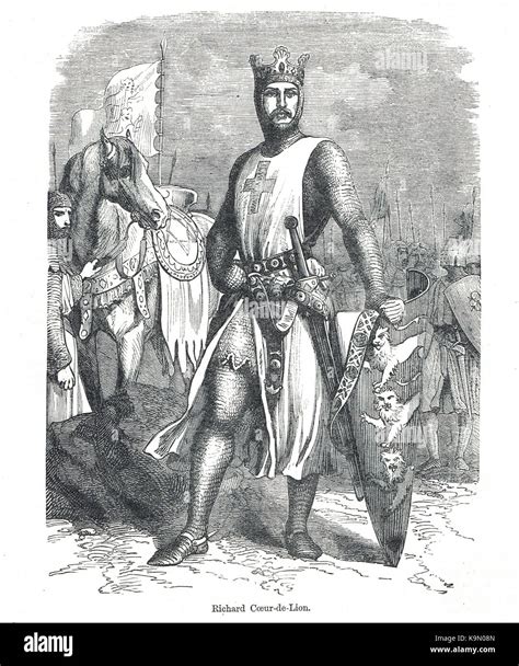 Richard The Lionheart Illustration High Resolution Stock Photography ...