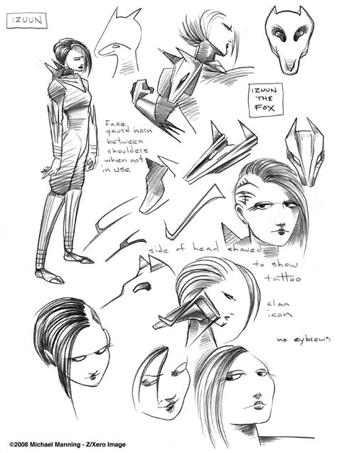 Spider Garden Character Design – Dream Sequence