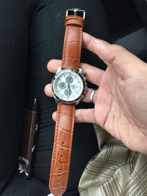 CASIO EDIFICE CHRONOGRAPH, Men's Fashion, Watches & Accessories ...
