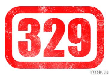 329 Text Effect and Logo Design Number