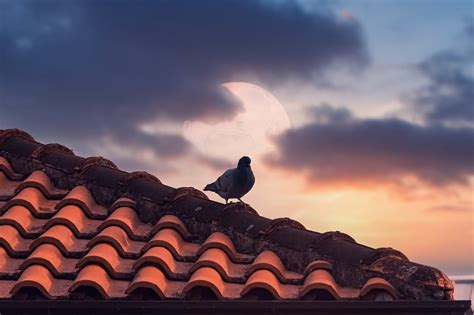 Pigeon Bird Roof - Free photo on Pixabay - Pixabay