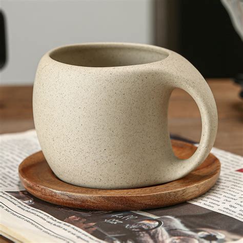 Amazon.com: Tvvtuww Coffee Cup Mug Espresso Cups Set, 8 Oz Ceramic Cup