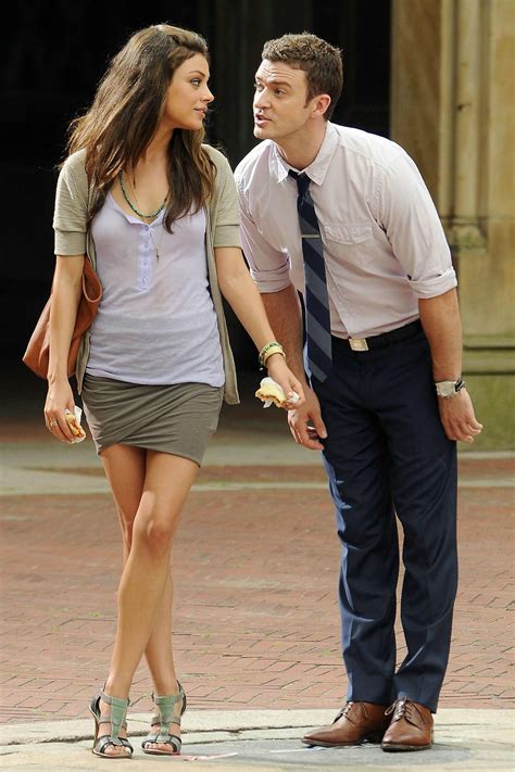 Friends with Benefits Mila outfit pretty and a silly JT | Friends with