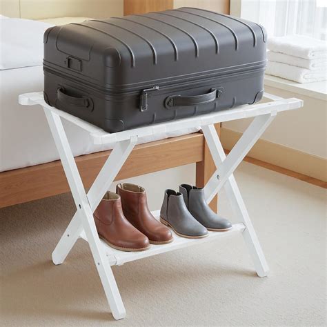 amazoncom iriijane foldable luggage rack  guest room double