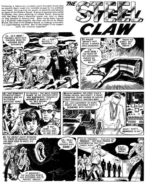 British Comic Art: The Steel Claw