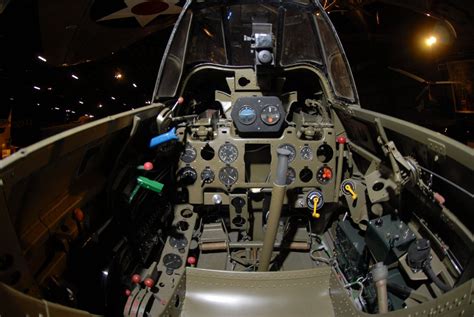 Mitsubishi A6M2 Zero cockpit at the National Museum of the U.S. Air ...