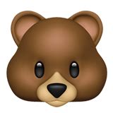 Rosto de urso Emoji 🐻
