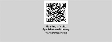 CULTO - Spanish open dictionary
