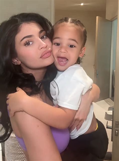 Kylie Jenner’s son, Aire, 3, is her mini-me during rare appearance in
