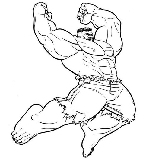 50+ Desenhos para colorir do Hulk - Dicas Práticas