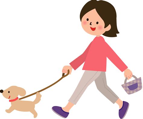 Clip Art of Dog Walker - Dogs Clip Art | Dog clip art, Dog walking ...