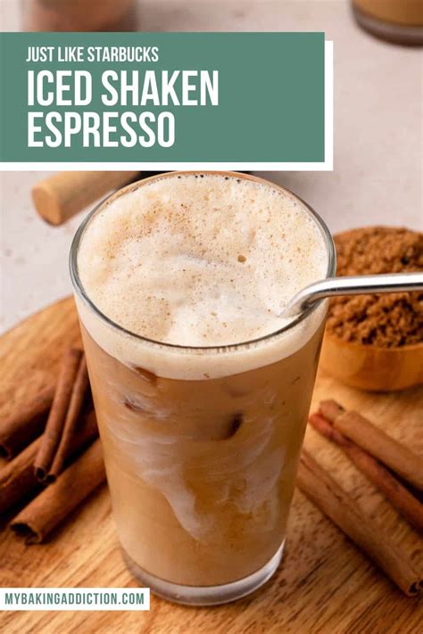 how to make an iced shaken espresso at home