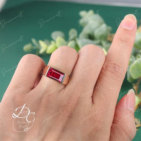 gold men band ring 9