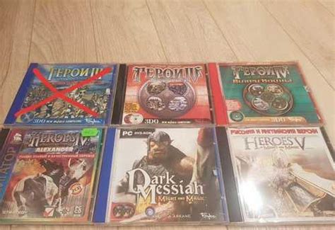Игровые диски на пк Heroes of Might and Magic Санкт-Петербург | Игровые ...