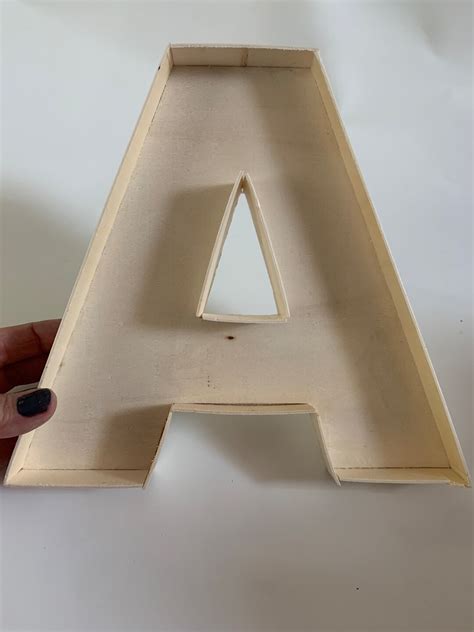 Fillable Wooden Letters/diy Crafts - Etsy