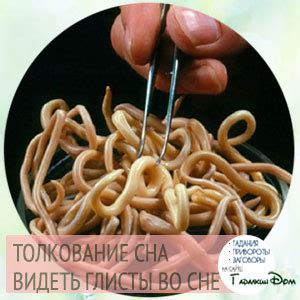 Сонник: глисты