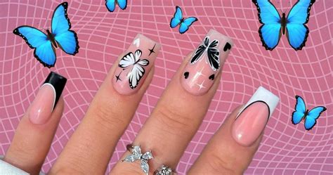 10 самых красивых и модных идей маникюра с бабочками 🦋 | theGirl