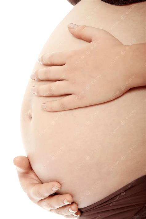 One Month Pregnant Belly